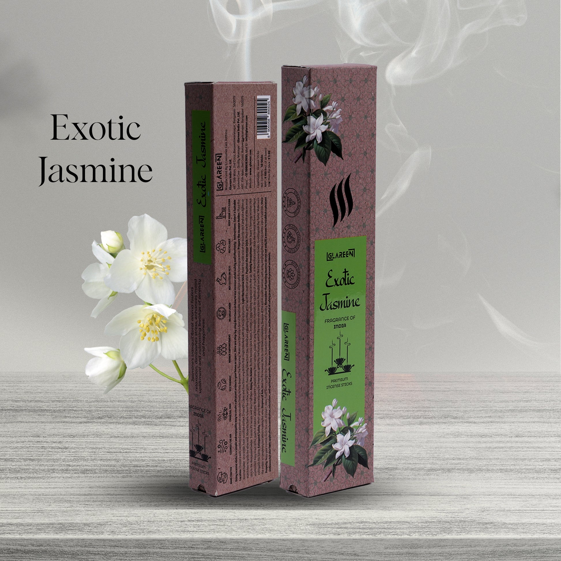 eco‑friendly recyclable packaging for jasmine incense sticks